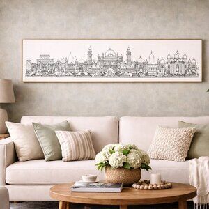 Dreams of the Golden Kingdom – Linework Ltd Edition Signed Art Print by Kurt Xu